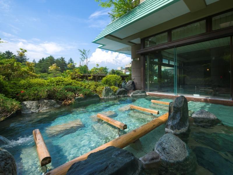 Hotel Fujisan Onsen Bessho Sasa à Fujiyoshida Extérieur photo